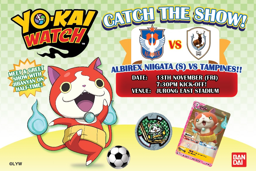 YOKAI WATCH - YG TICKET-A6-13 NOV